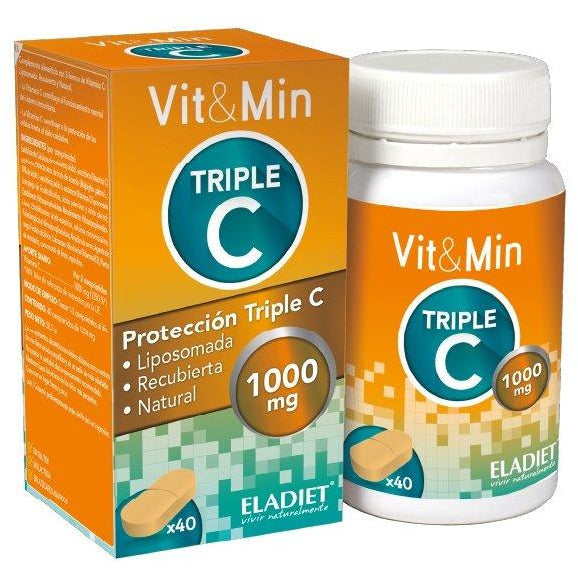 Eladiet - Triple C 40 Comprimidos - Biopharmacia, Parafarmacia online