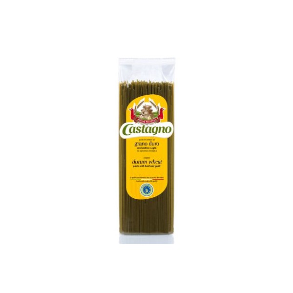 Castagno-Espaguetis-Finos-Trigo-Ajo-Perejil-Eco-500-Gr.-Biopharmacia,-Parafarmacia-online