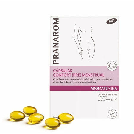 Pranarom-Confort-Pre-Menstrual-Bio-30-Perlas-Biopharmacia,-Parafarmacia-online