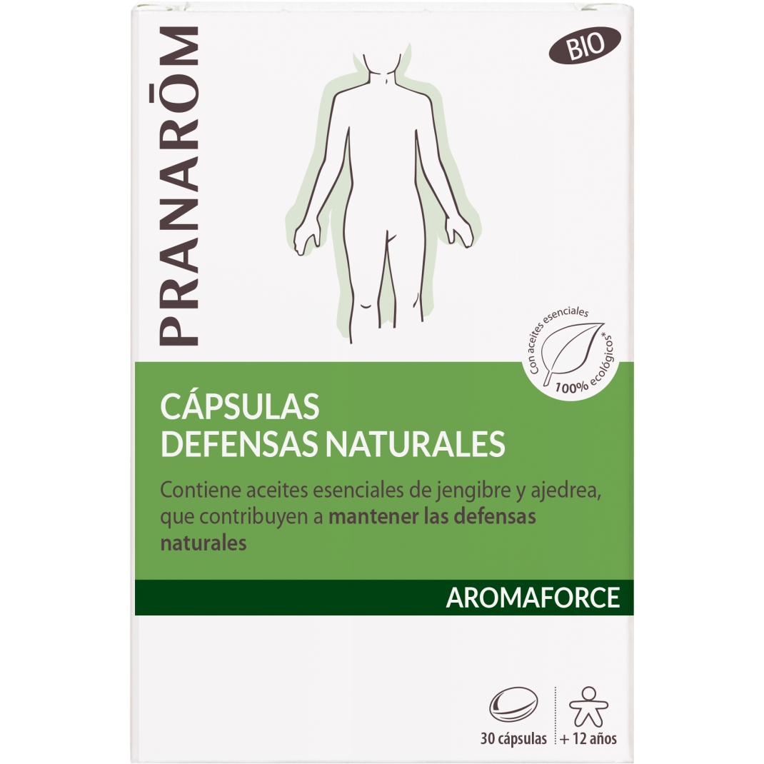 Pranarom-Cápsulas-Defensas-Naturales-30-Cápsulas-Aromaforce-Biopharmacia,-Parafarmacia-online