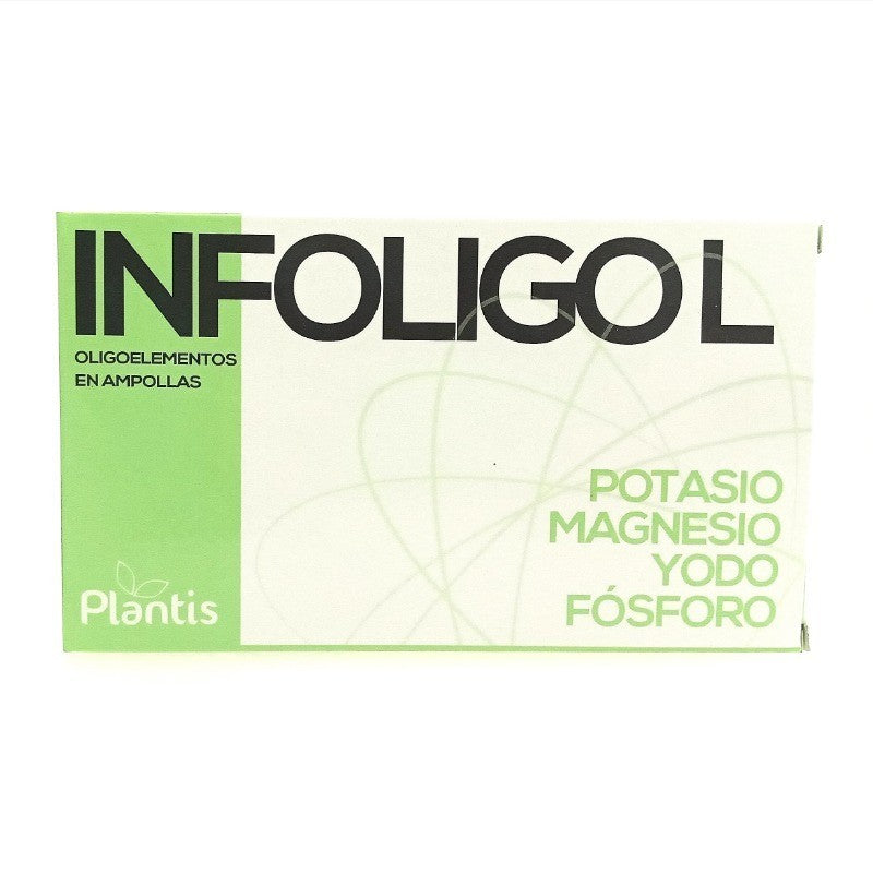 Plantis-Infoligo-L-Potasio,-Magnesio,-Yodo,-Fósforo-20-Ampollas-De-5-Ml-Biopharmacia,-Parafarmacia-online