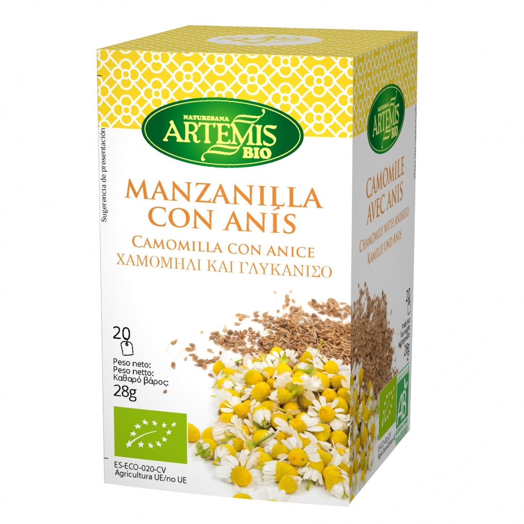 Artemis-Bio-Manzanilla-Con-Anís-20-Filtros-Biopharmacia,-Parafarmacia-online
