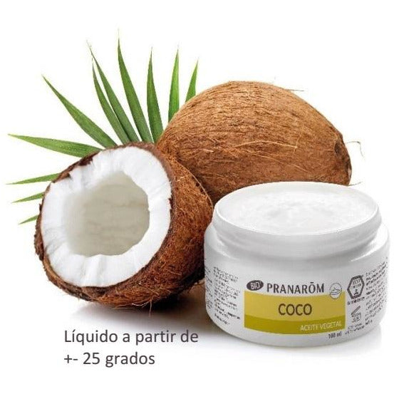 Pranarom - Aceite De Coco Bio 100Ml - Biopharmacia, Parafarmacia online