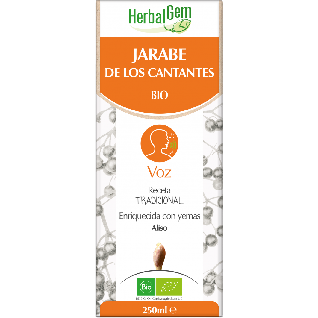 Herbalgem-Jarabe-Cantantes-Bio-250-Ml-Biopharmacia,-Parafarmacia-online