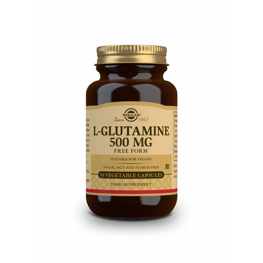 Solgar-L-Glutamina-500Mg-50-Cápsulas-Vegetales-Biopharmacia,-Parafarmacia-online
