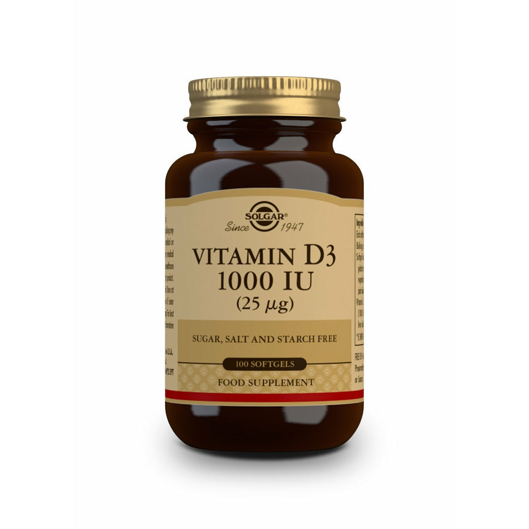 Solgar-Vitamina-D3-1000-Ui-25Mcg-100-Comprimidos-Biopharmacia,-Parafarmacia-online