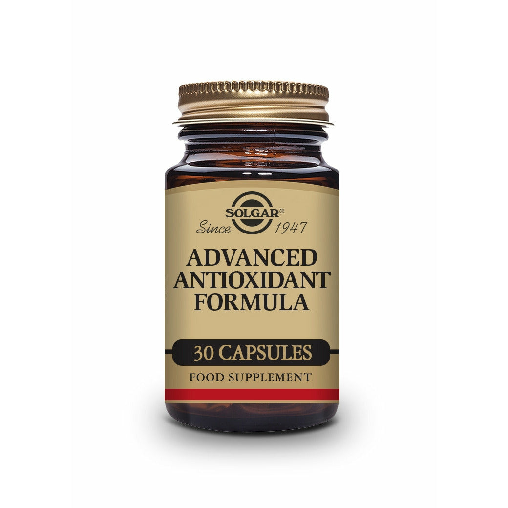 Solgar-Fórmula-Antioxidante-Avanzada-30-Cáspsula-Vegetales-Biopharmacia,-Parafarmacia-online