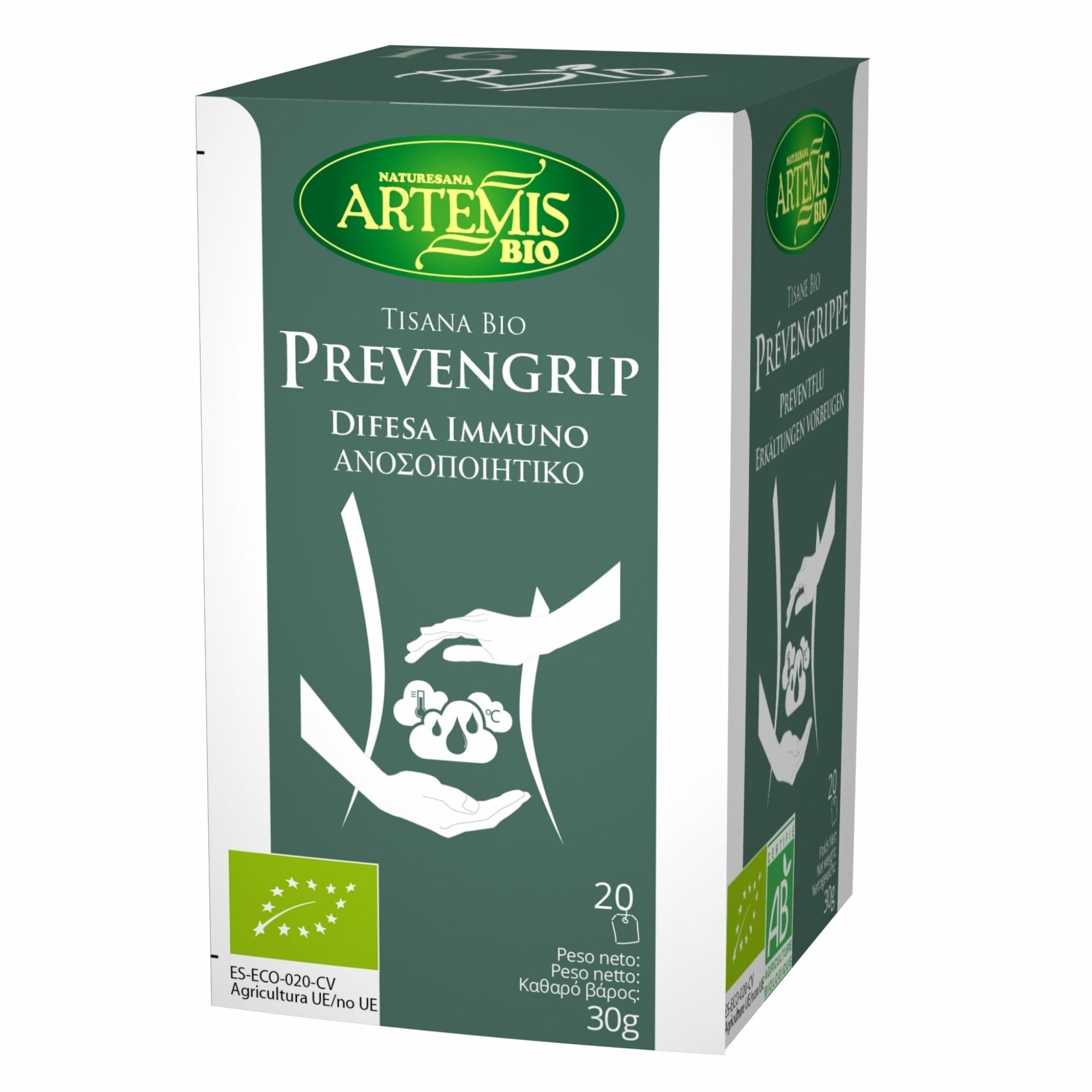 Artemis-Bio-Prevengrip-20-Filtros-Biopharmacia,-Parafarmacia-online