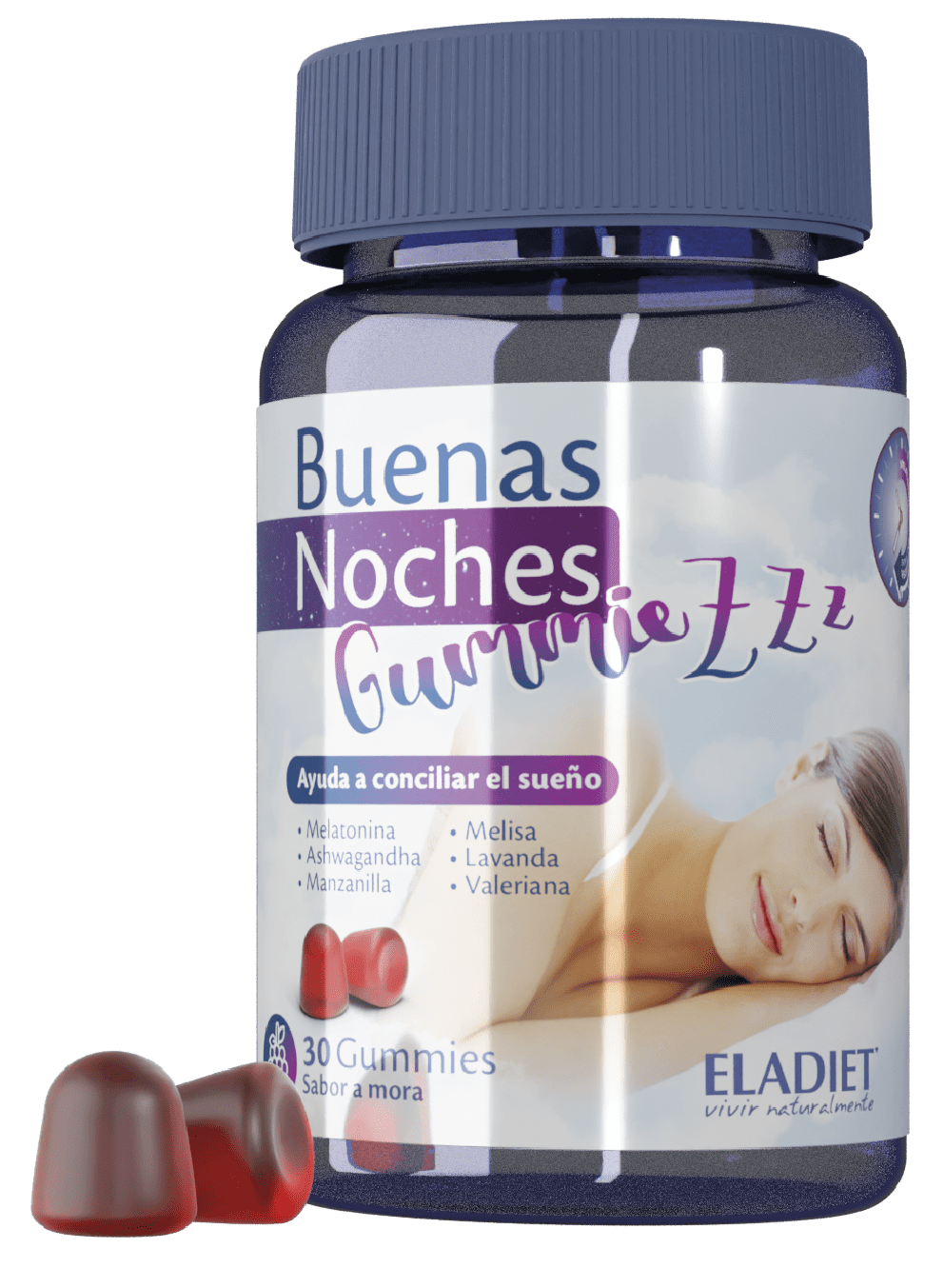 Eladiet-Buenos-Noches-Gummie-zzz-Sueño-+-Estrés-30-gummies-en-biopharmacia.shop