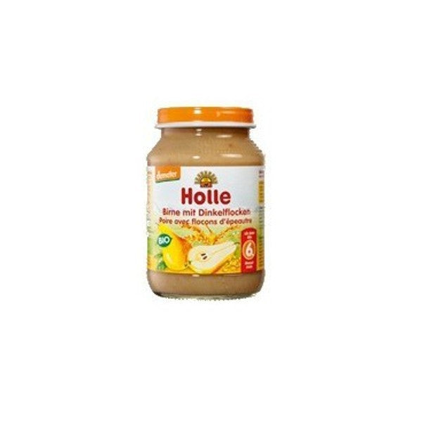 Holle-Potito-Pera-Flakes-Espelta-Eco-190Gr-Biopharmacia,-Parafarmacia-online