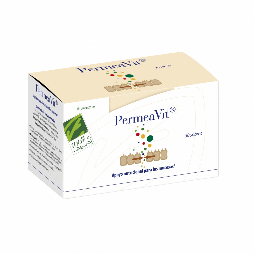 100%-Natural-Permeavit®.-Caja-Con-30-Sobres-Biopharmacia,-Parafarmacia-online