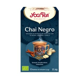 Yogi Tea - Te Yogi Chai Negro Eco 17 Bolsitas - Biopharmacia, Parafarmacia online