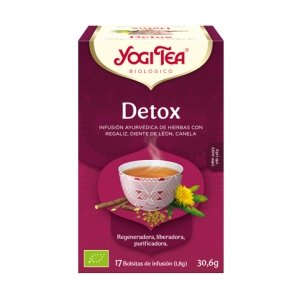 Yogi Tea - Te Yogi Detox Eco 17 Bolsitas - Biopharmacia, Parafarmacia online